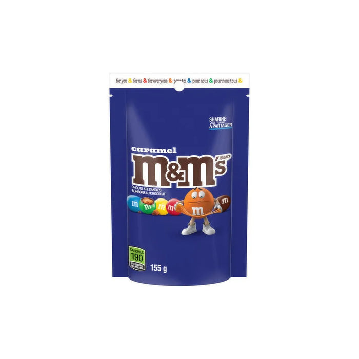 M&M - Caramel Chocolate Candy - 6 x 155g