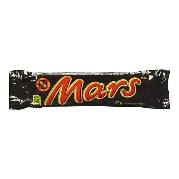 Mars - Chocolate Candy Bar - 48 x 52g