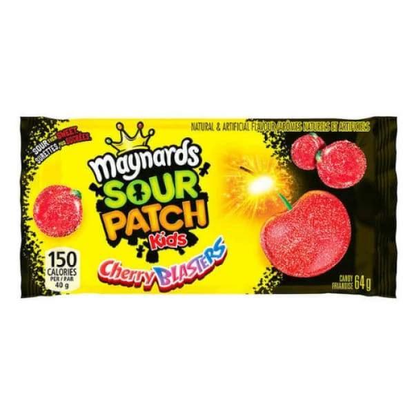 Maynards - Sour Patch Kids Cherry Blaster Gummy Candy 18 x 64g - 12 Packs