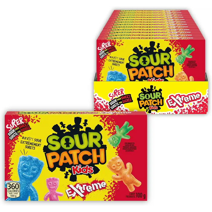 Maynards - Sour Patch Kids Extreme Candy Theatre Box - 12 x 100g