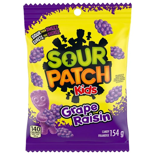 Maynards - Sour Patch Kids Grape Candy - 154g