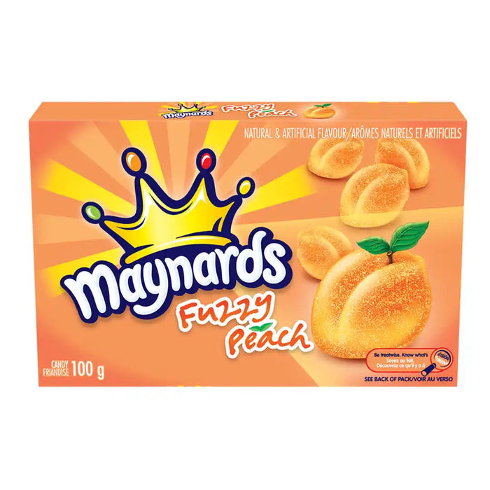 Maynards - Fuzzy Peach Candy Theatre Box 100g