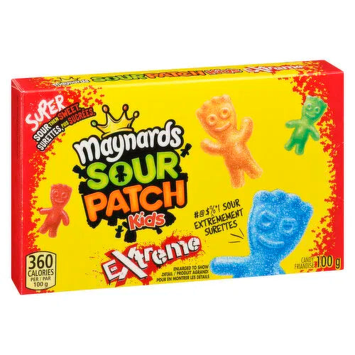 Maynards Sour Patch Kids Extreme Candy Theatre Box 12 x 100g