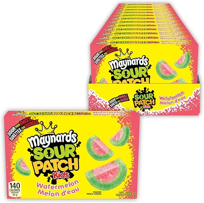 Maynards - Sour Watermelon Candy Theatre Box - 12 x 100g