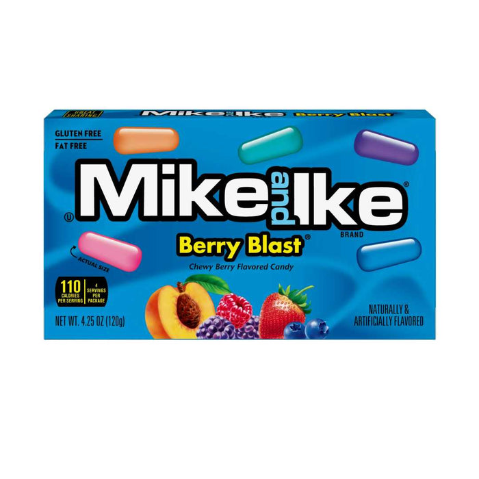 Mike and Ike - Berry Blast Theatre Box 4.25 Oz - 4 x 120g