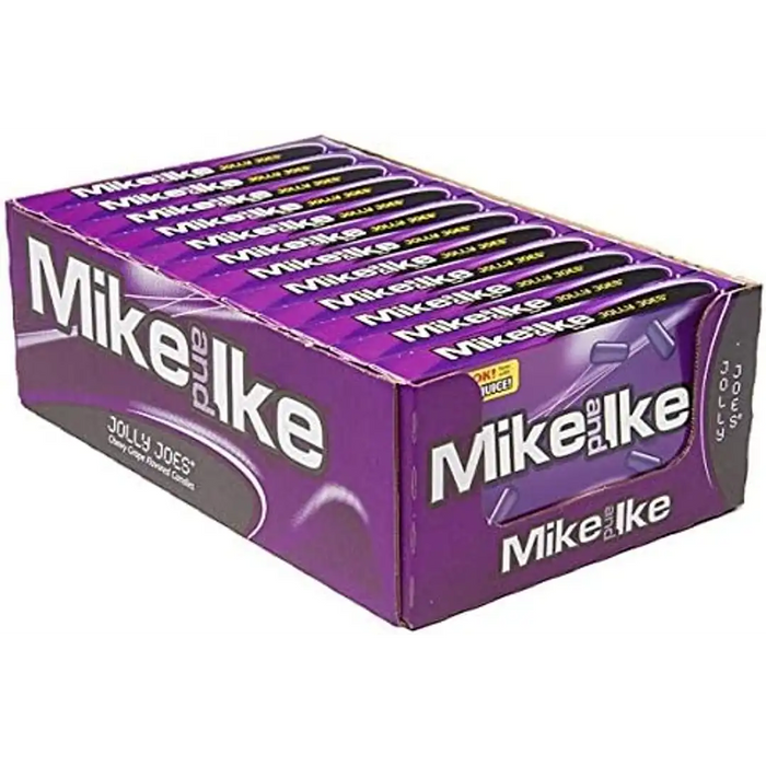 Mike and Ike - Jolly Joes Grape Theatre Box 5 Oz - 12 x 141g