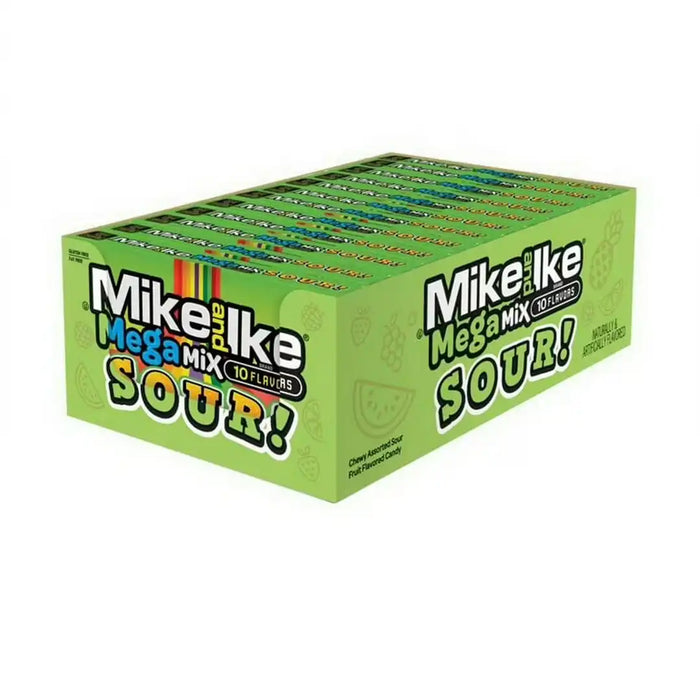 Mike and Ike - Mega Mix Sour Theatre Box 5 Oz - 12 x 141g