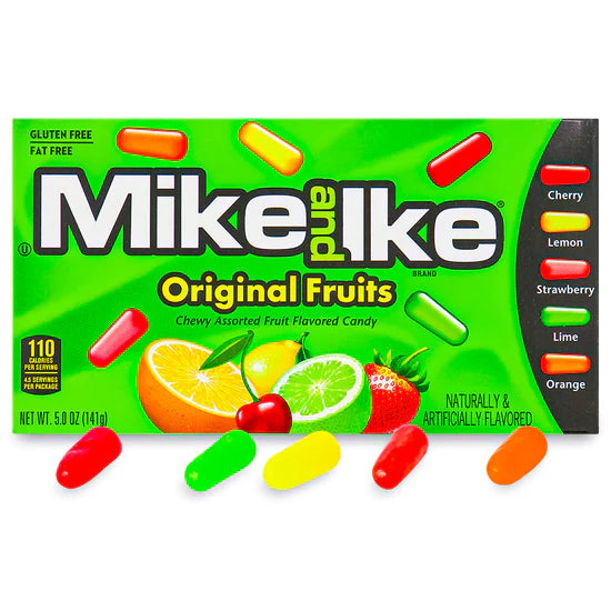 Mike and Ike - Original Fruits Theatre Box 5 Oz - 4 x 141g