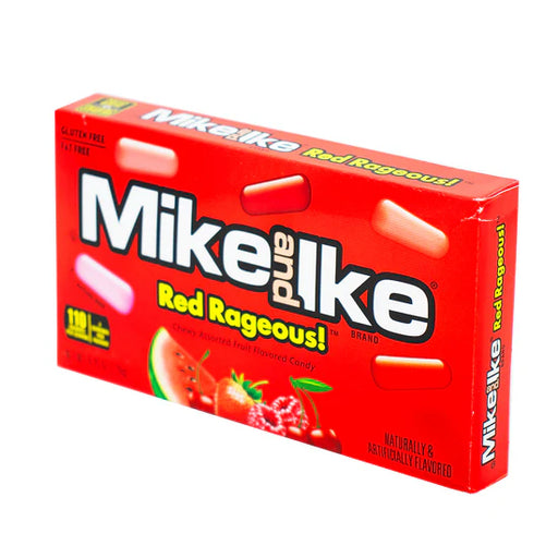 Mike and Ike - Red Rageous Theatre Box 4.25 Oz - 4 x 120g