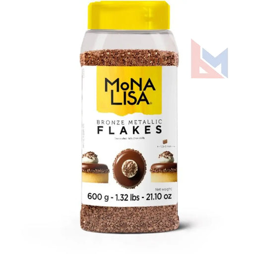 Mona Lisa - Bronze Metallic Shimmer Flakes - 600 g