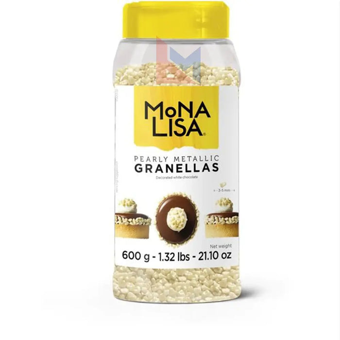 Mona Lisa - Pearly Metallic Granellas - 4 x 600 g