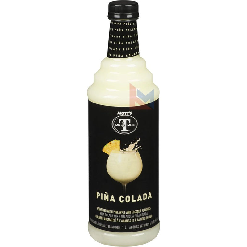 Mott's Mr & Mrs T - Pina Colada Cocktail Mix - 6 x 1 L