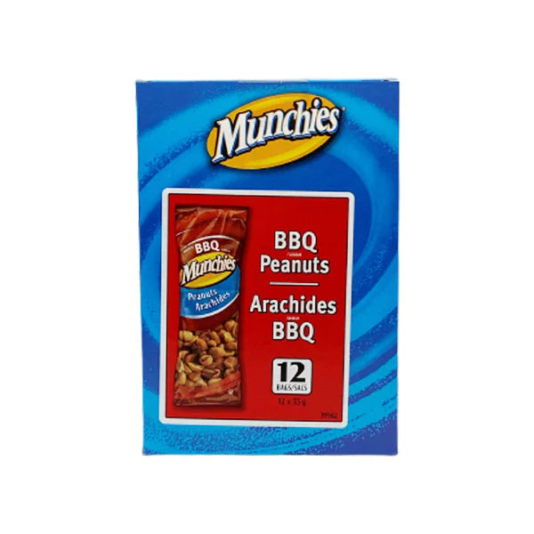 Munchies - Cacahuetes BBQ - 12 x 55g