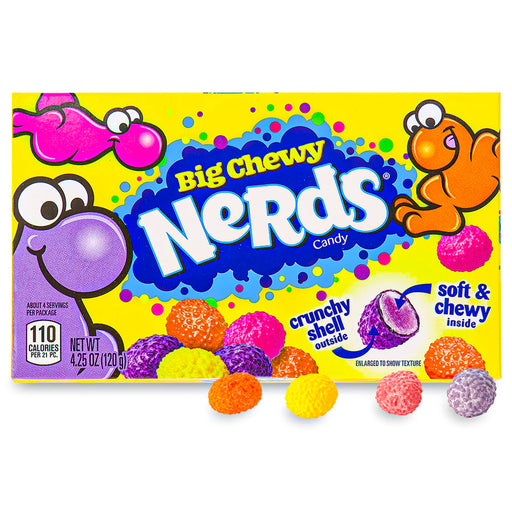 Nerds - Big Chewy Theatre Box 4.25 Oz - 12 x 120g