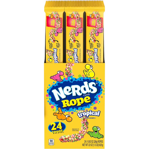 Nerds - Rope Tropical Candy - 24 x 26g