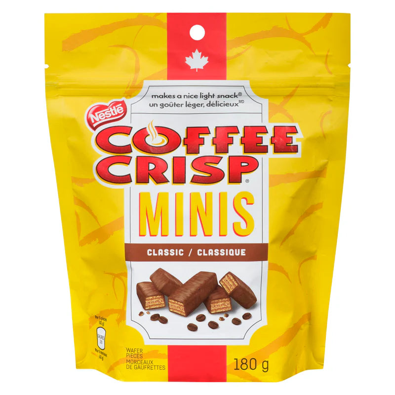 Nestle - Coffee Crisp Minis Classic Wafer Bars - 3 x 180g