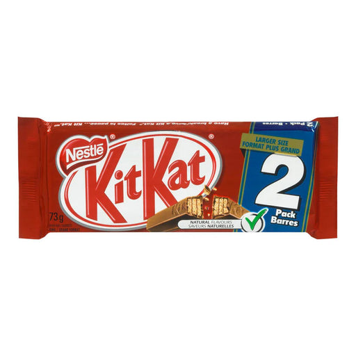 Nestle - Kit Kat Large Chocolate Wafer Bars - 6 x 73g