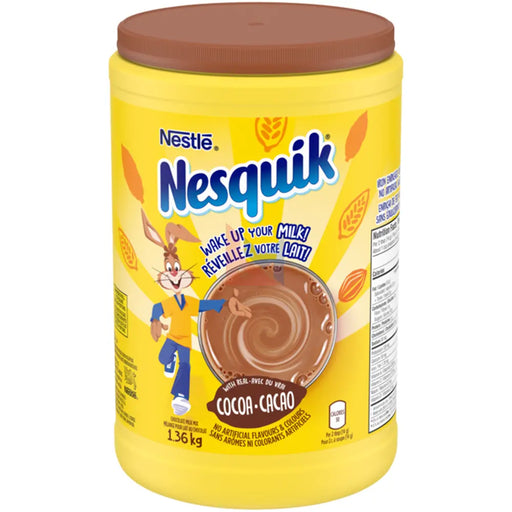 Nestle - Nesquik Chocolate Flavored Milk Powder - 1.36 Kg