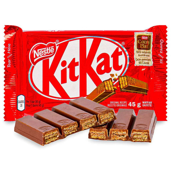 Nestle Kit Kat 4 Finger Chocolate Bar  45g