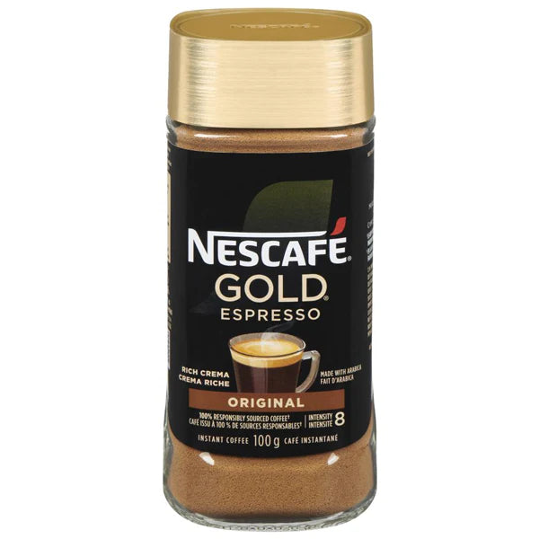 Nescafe - Gold Espresso Coffee Original - 6 x 100 g