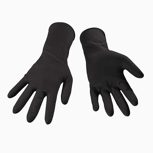 Guantes de nitrilo Touch Flex, negros, pequeños, sin polvo, 5 milésimas, 10 x 100/caja