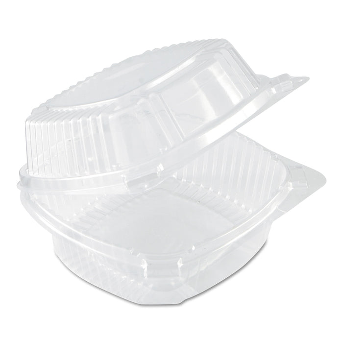 Pactiv - YCI81050 - 5" Clear Hinged Sandwich Container - 125/Pack