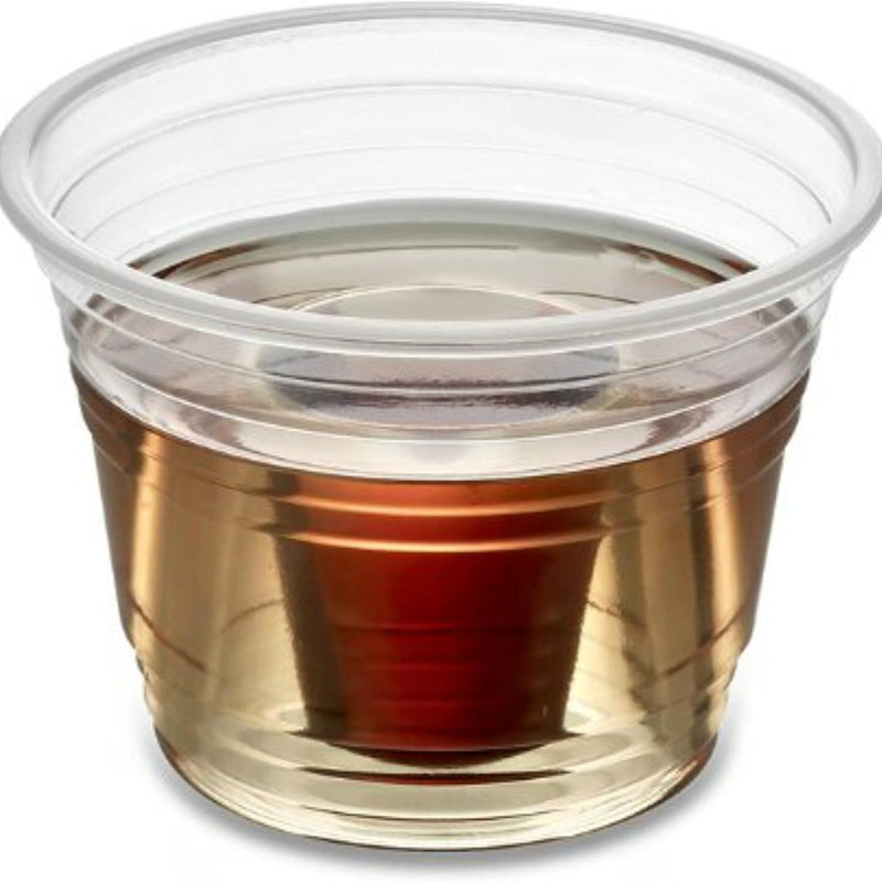 3.75 Oz Double Shot Glasses, Party Bomber Cups