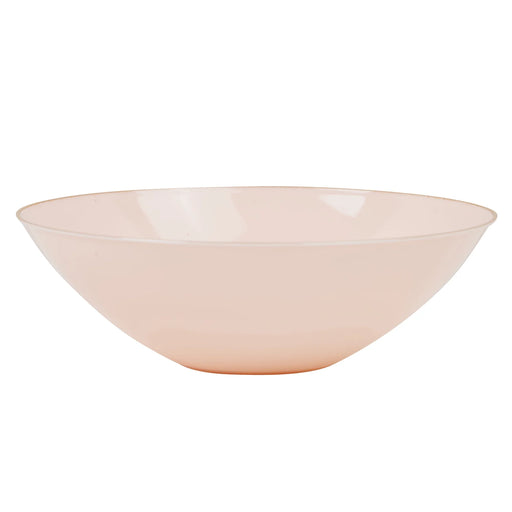 Pink Premium Quality Salad Bowls With Gold Rim