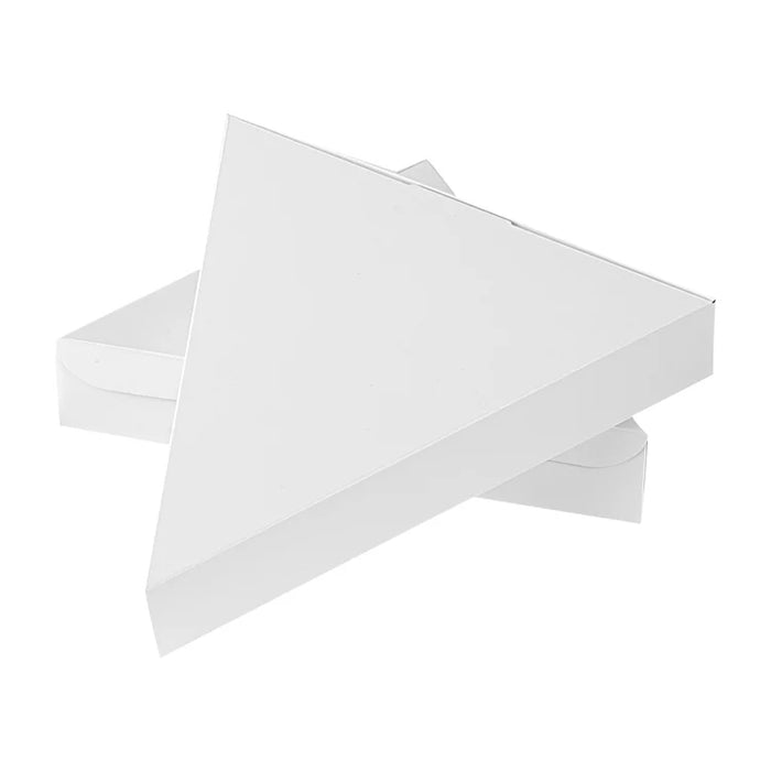 Pizza Slice Box Plain White