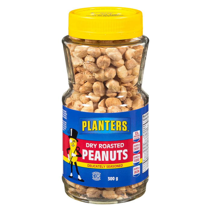 Planters - Peanut Seasoned Dry Roasted - 300g