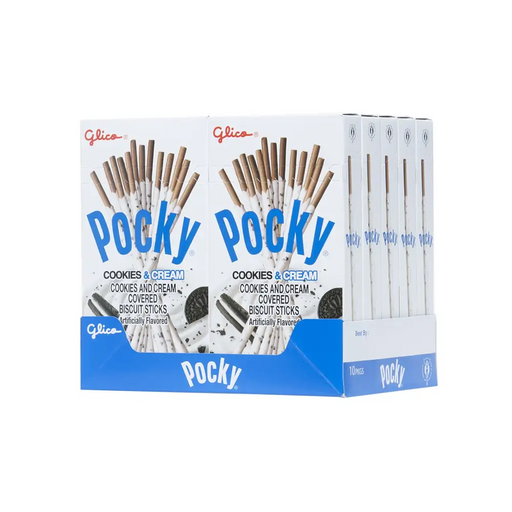 Pocky Biscuit Sticks Cookies & Cream 12 x 47g