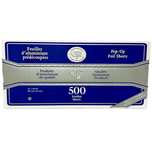 Pre-Cut Aluminum Pop-Up Foil Sheets 12 inch
