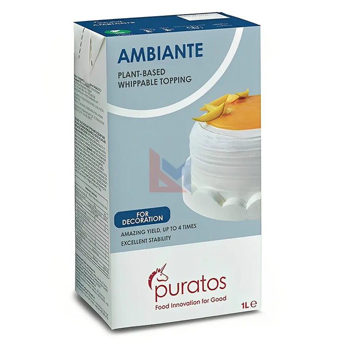 Puratos - Ambientador de crema batida sin lácteos - 1 L