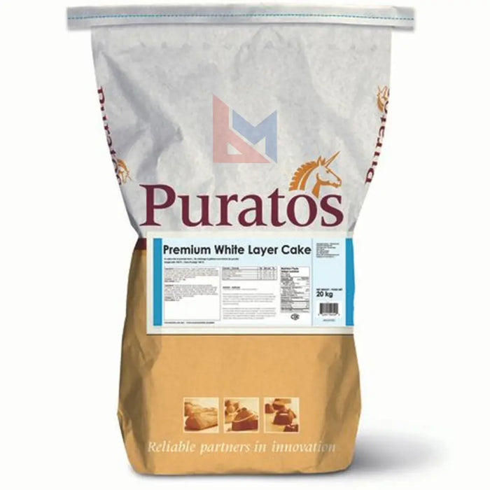 Puratos - Premium White Layer Cake Mix - 20 Kg