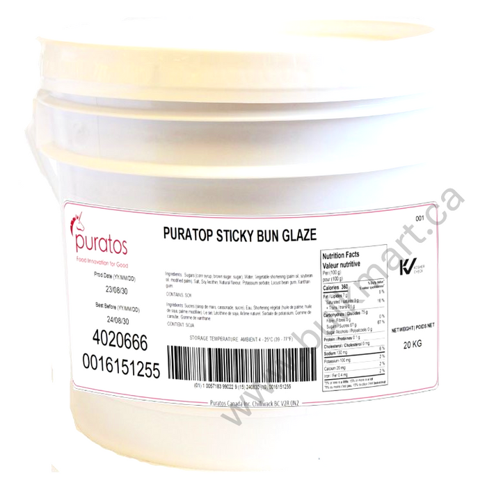 Puratos - Glaseado para bollitos pegajosos - 20 kg