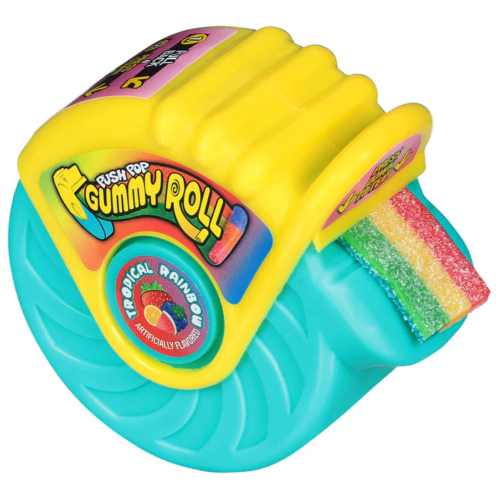 Push Pop - Gummy Roll Candy - 8 x 40g