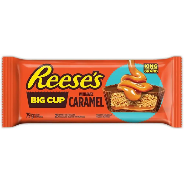 Reese - Peanut Butter Big Cup With Caramel King Size - 16 x 79g