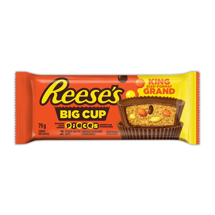 Reese - Peanut Butter Big Cup With Stuffed Pieces - 16 x 79g