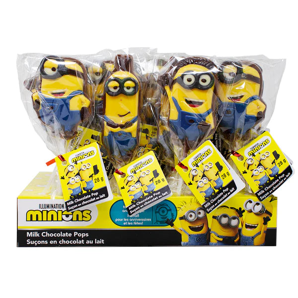 Regal - Minion Chocolate Pops - 48 x 28g