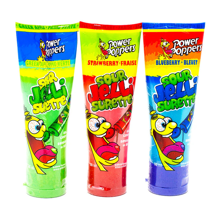 Regal - Power Poppers Sour Jelli Candy - 12 x 60ml