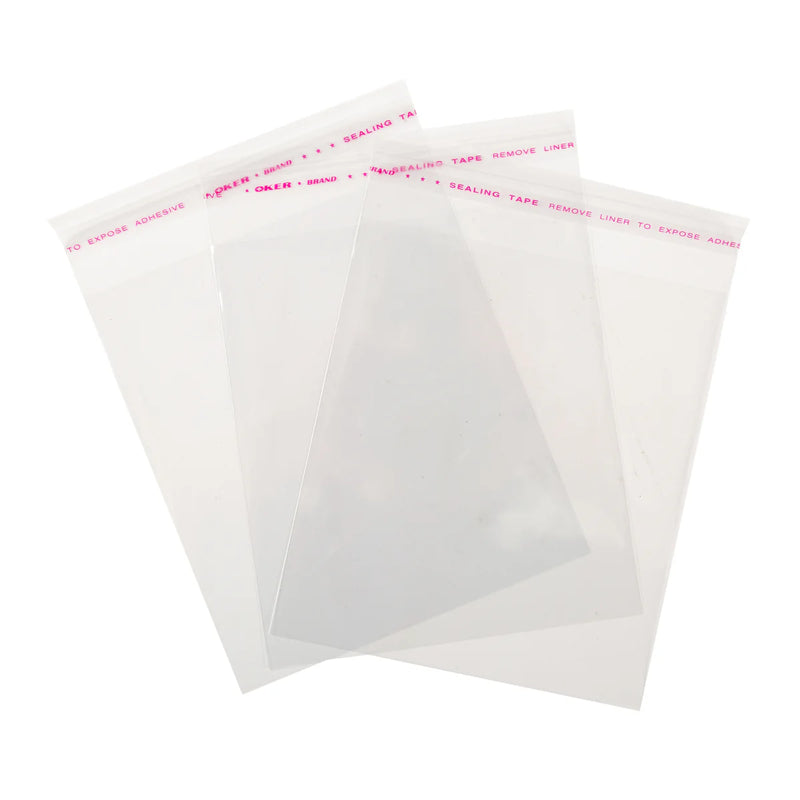 Hypax - Bolsas de polietileno resellables con tira de 6" x 6,75" - 500/caja