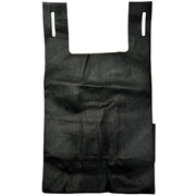 Reusable Non-Woven T Shirt Bags Black - 50 Pack