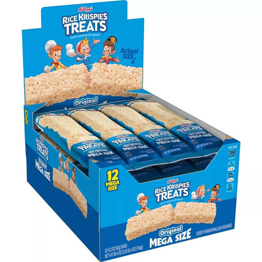 Rice Krispies - Treats Original Mega Size Bar - 12 x 62g