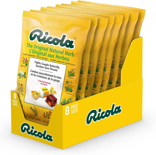 Ricola - Original Herb Cough Drops 17 Each - 8 Packs