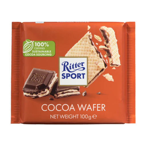 Ritter Sport Cocoa Wafer 10 x 100g