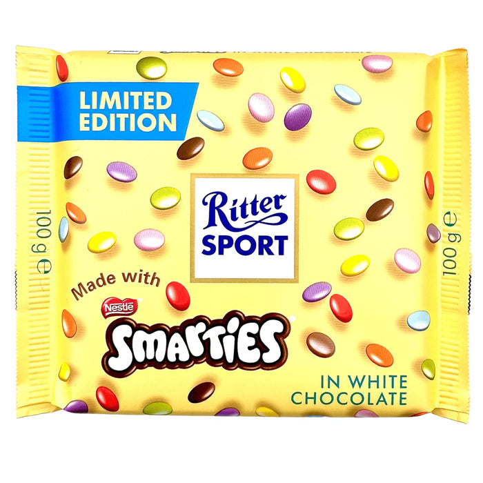 Ritter Sport - Smarties In White Chocolate - 12 x 100g