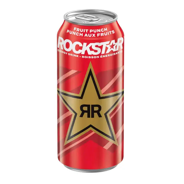 Rockstar - Fruit Punch Energy Drink - 12 x 473 ml