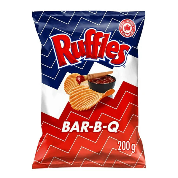 Ruffles - Bar-B-Q - 12 x 200g