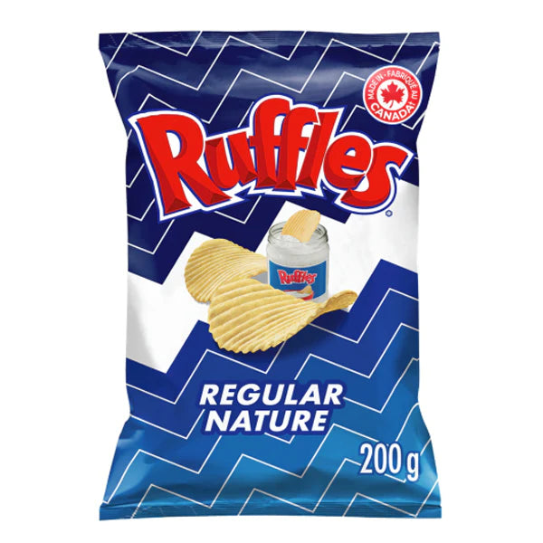 Ruffles - Regular - 12 x 200g