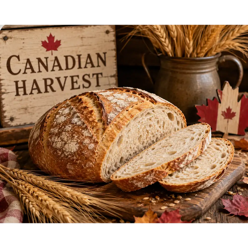 Rustic Country Canadian Harvest Bread